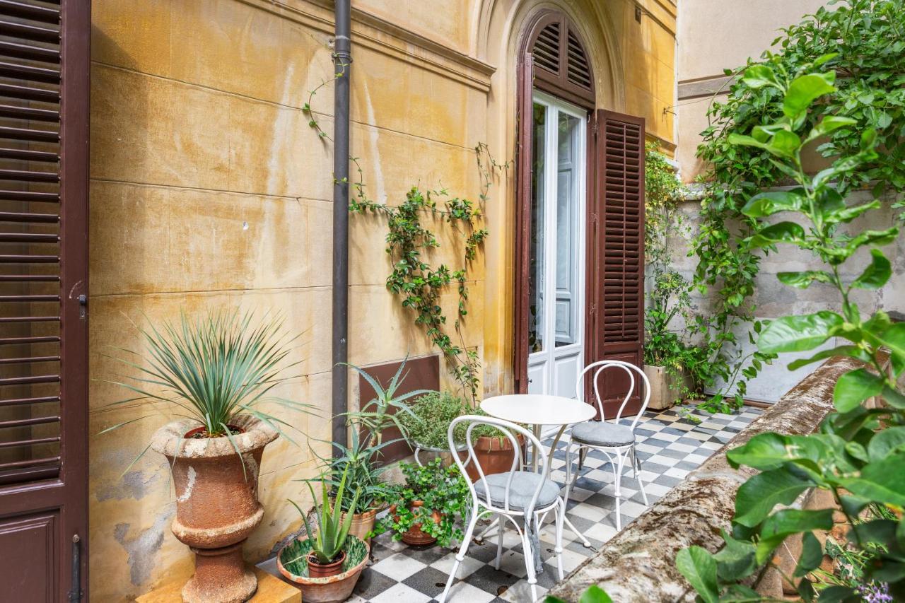 Garden Suite in private villa on Via Libertà Palerme Extérieur photo